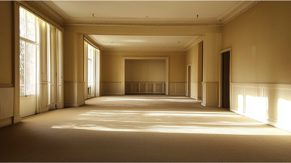 Carpet in a home