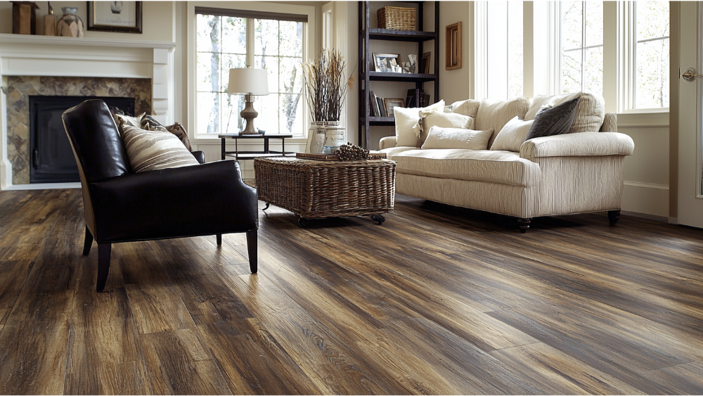 LVP flooring in a home